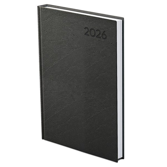 Határidőnapló TOPTIMER Economy E011 B/5 heti fehér lapos fekete 2026. kép