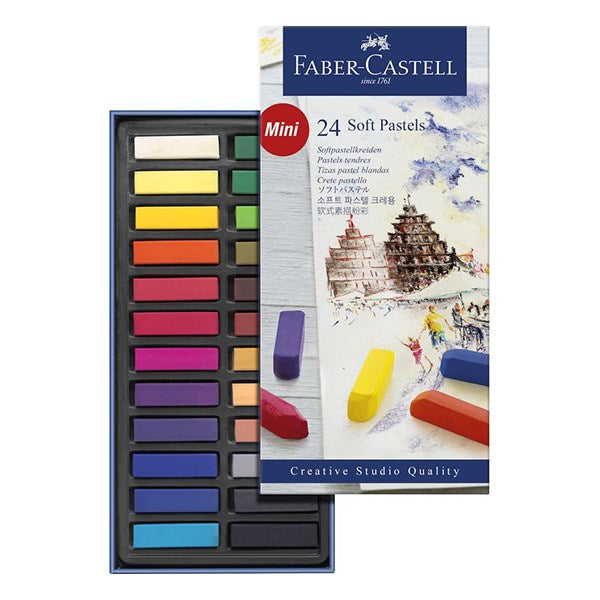 Pasztellkréta FABER-CASTELL Creative Studio mini 24 darabos kép