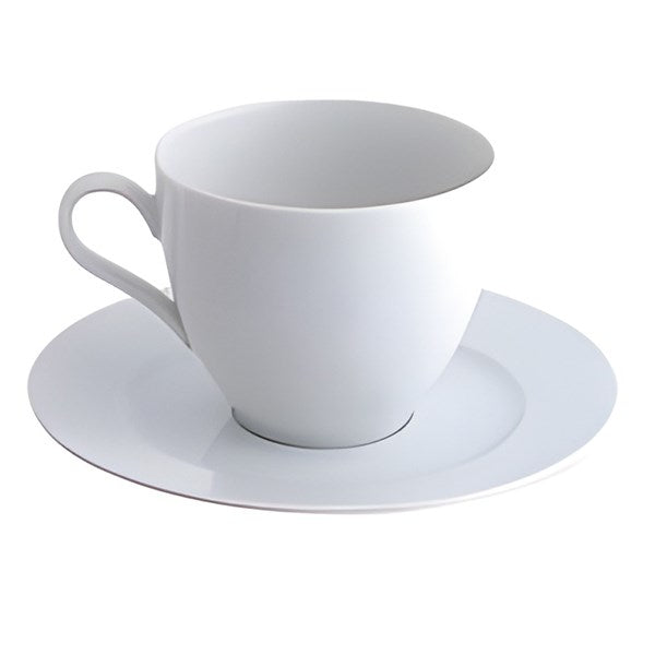 Teáscsésze + alj ROTBERG Basic fehér 380 ml 4 darabos kép