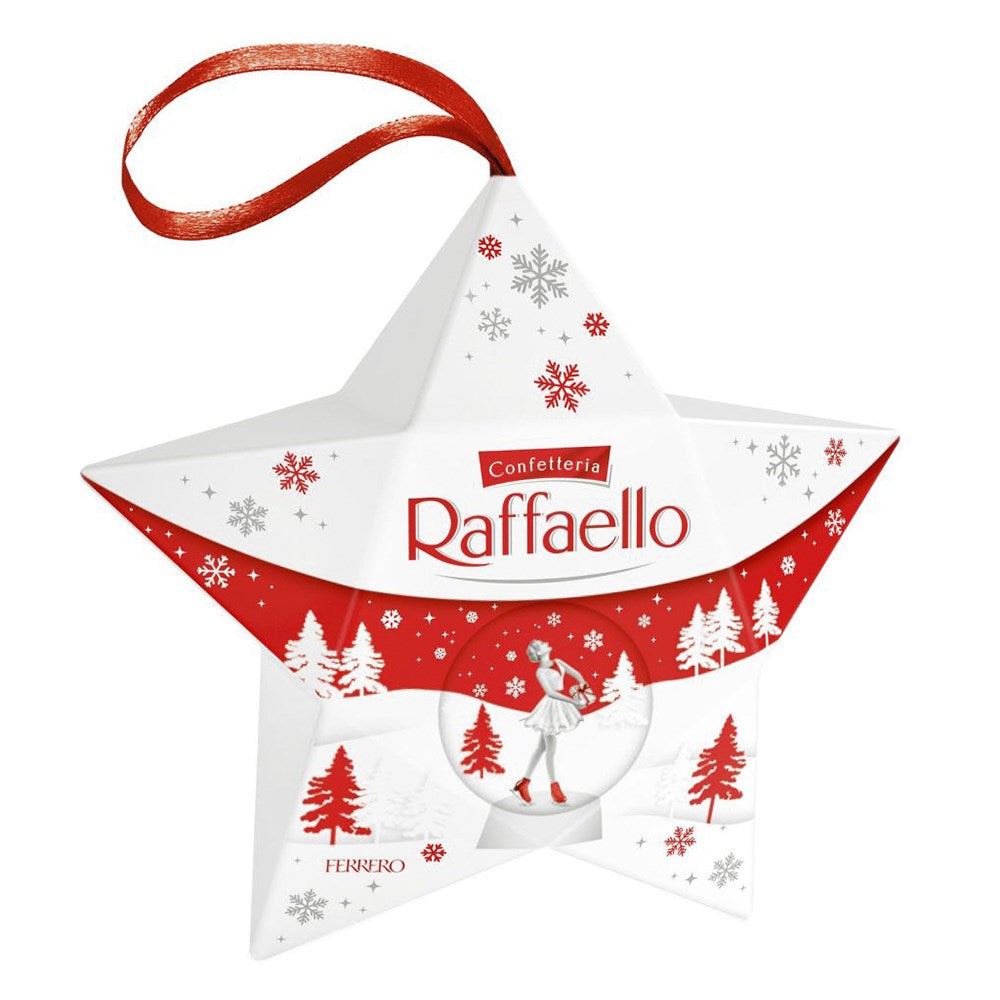 Desszert RAFFAELLO 4 darabos karácsonyi csillag 40 g kép