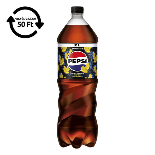 Üdítőital szénsavas PEPSI Zero Lemon 2L DRS kép