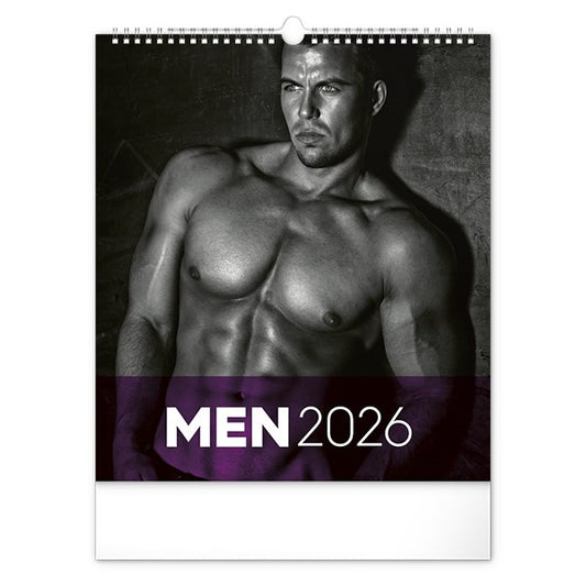 Falinaptár REALSYSTEM 300x340mm álló Men 2026. kép