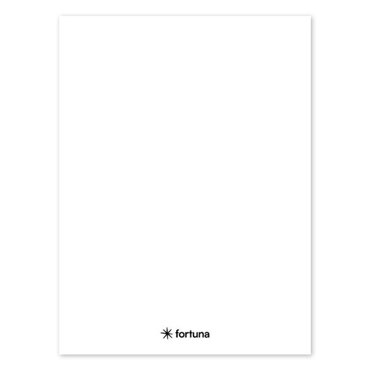 Füzet vonalas FORTUNA Monocolor A/4 32 lapos fehér kép
