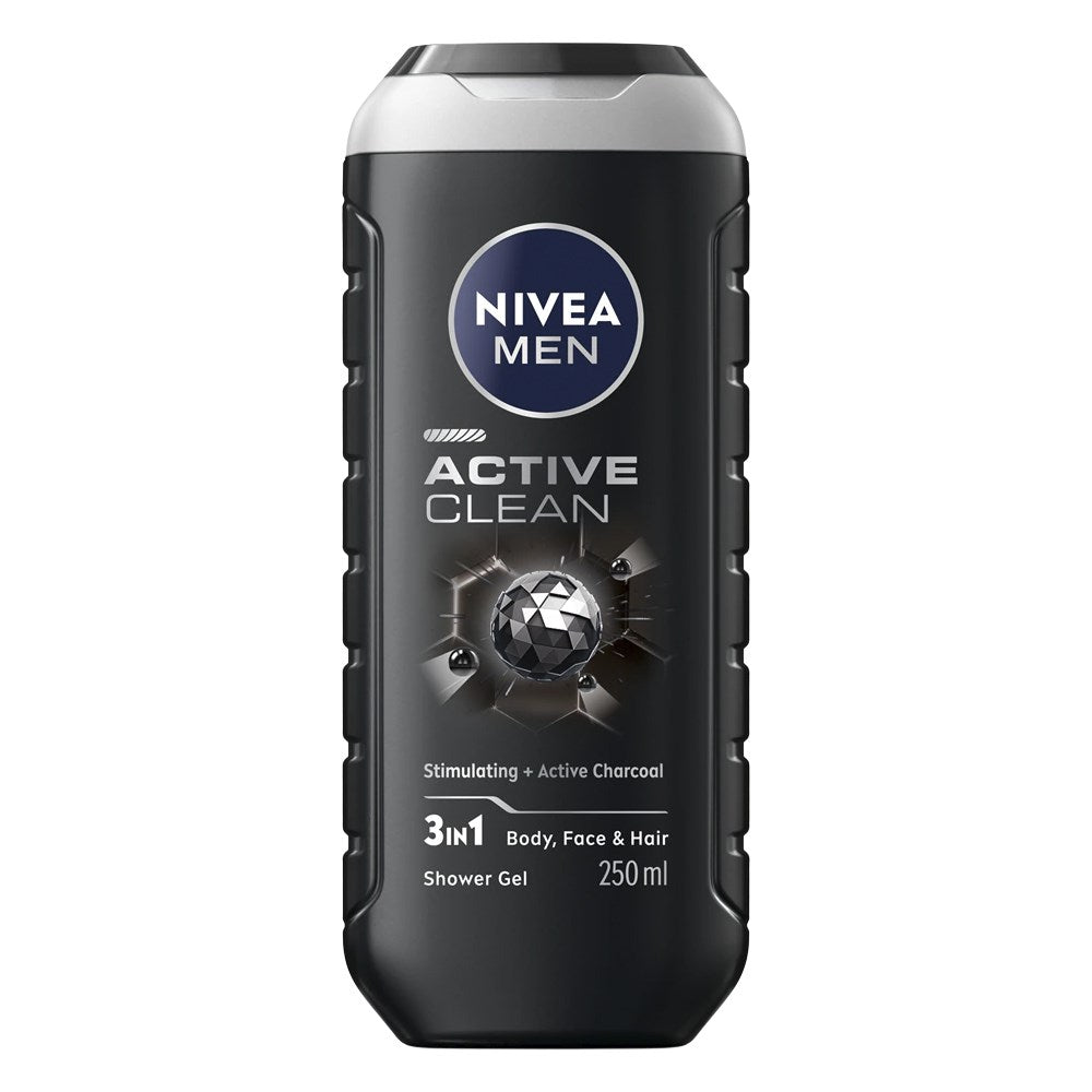 Tusfürdő NIVEA MEN active clean 250 ml kép