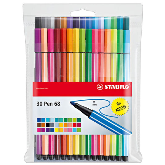 Filctoll STABILO Pen 68 30 darabos kép