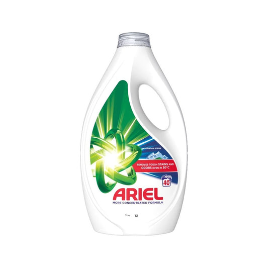 Mosógél 1,8 liter (40 mosás) fehér ruhákhoz Ariel Mountain Spring kép