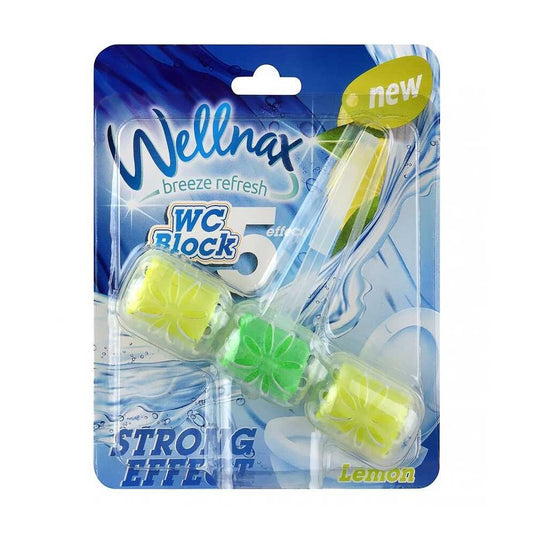 WC illatosító 57g golyós Wellnax Lemon kép