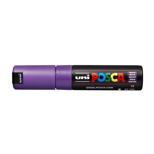 Dekormarker 4,5-5,5mm, Uni-Posca PC-7M lila kép