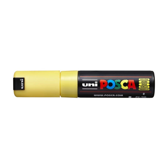 Dekormarker 4,5-5,5mm, Uni-Posca PC-7M sárga kép