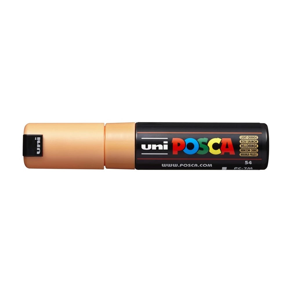 Dekormarker 4,5-5,5mm, Uni-Posca PC-7M világos narancs kép