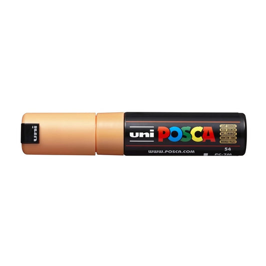 Dekormarker 4,5-5,5mm, Uni-Posca PC-7M világos narancs kép
