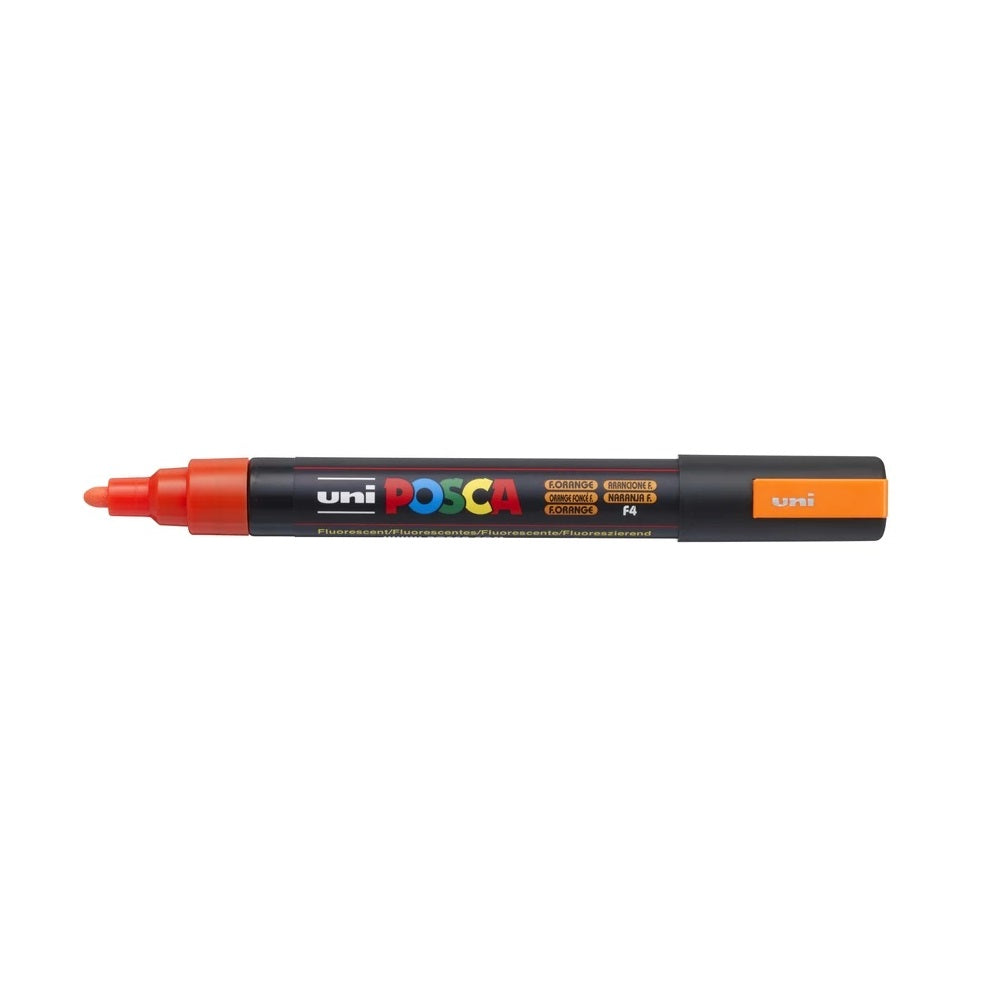 Dekormarker 1,8-2,5mm, Uni-Posca PC-5MR fluor narancs kép