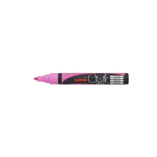 Krétamarker folyékony 1,8-2,5mm, Uni-Posca PWE-5M fluor rózsaszín kép