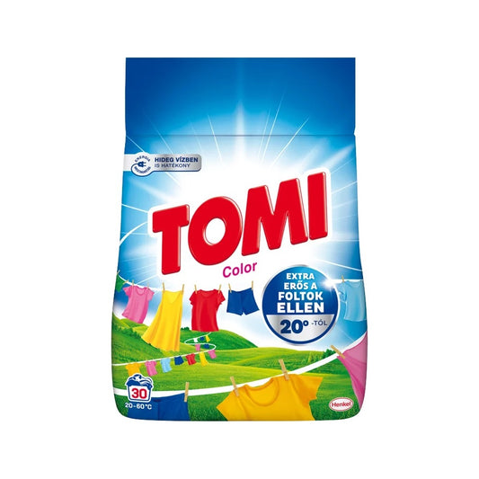 Mosópor 1,65 kg (30 mosás) színes ruhákhoz Tomi Color kép