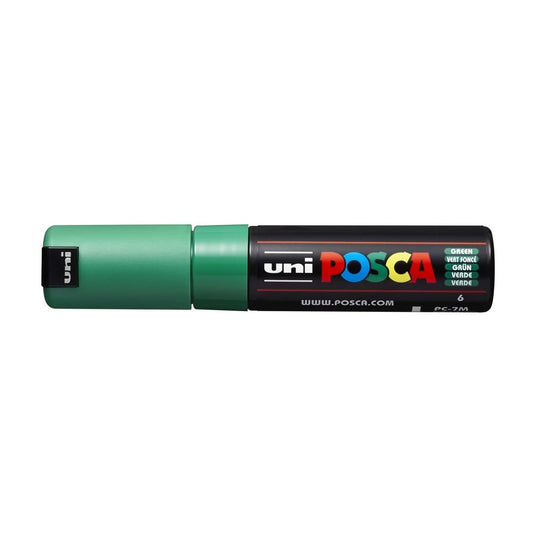 Dekormarker 4,5-5,5mm, Uni-Posca PC-7M zöld kép
