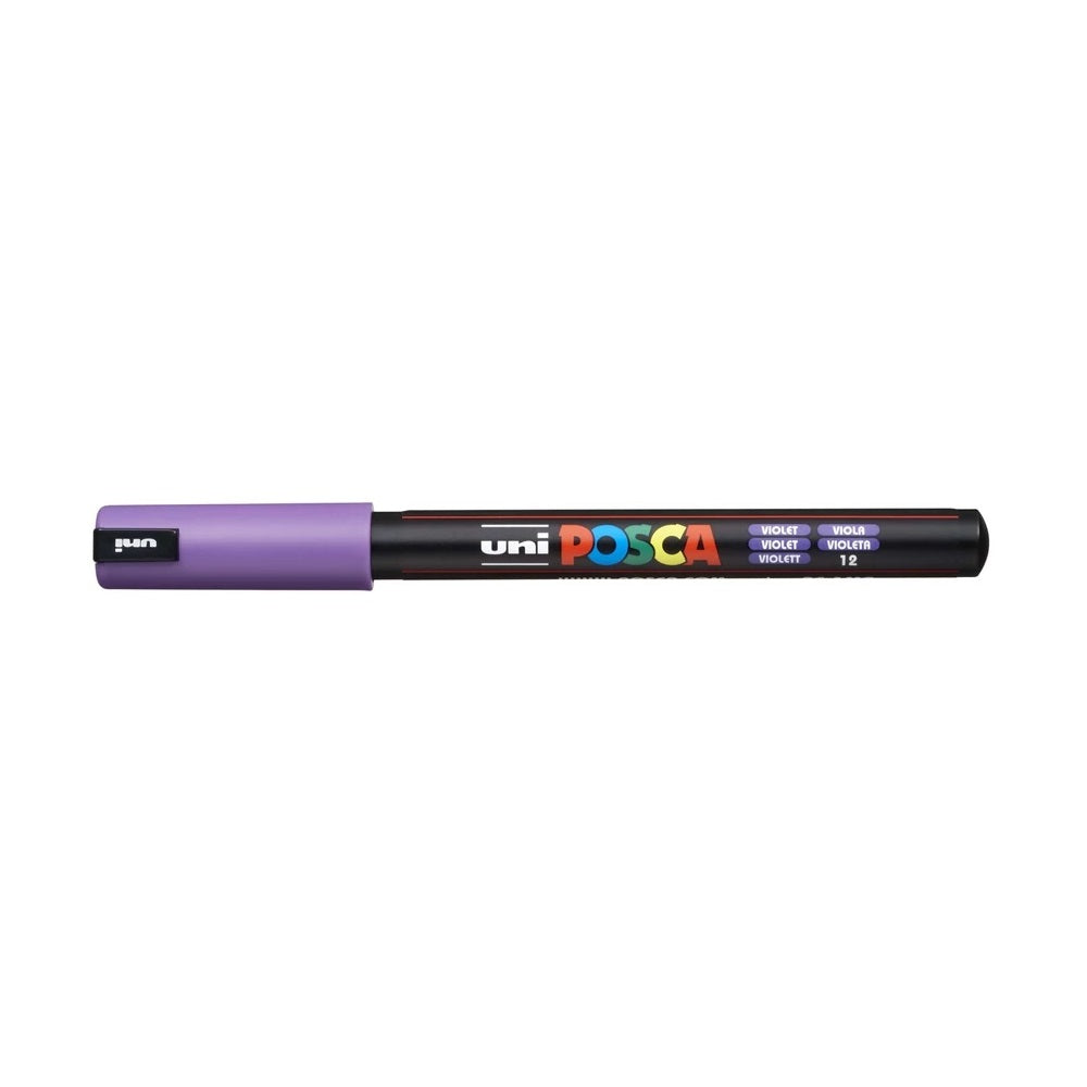 Dekormarker 0,7mm, Uni-Posca PC-1MR lila kép
