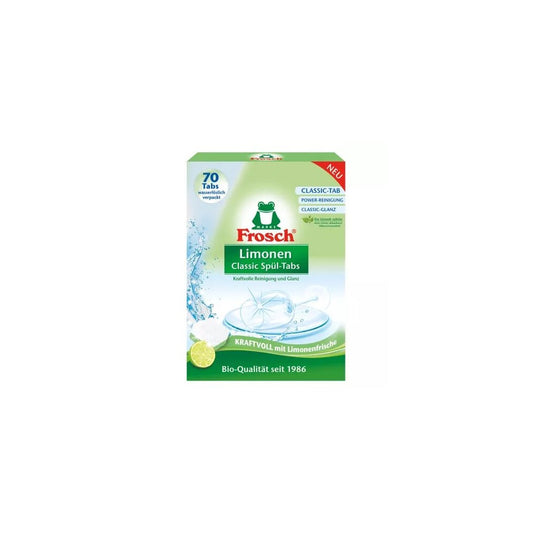 Mosogatógép tabletta 70 db/doboz Frosch Zöldcitrom kép