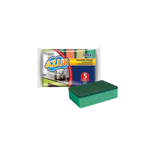 Mosogatószivacs 5 db/csomag Azur Maxi York_030170 kép