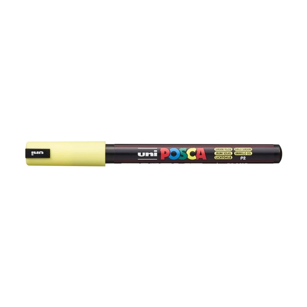 Dekormarker 0,7mm, Uni-Posca PC-1MR napsárga kép