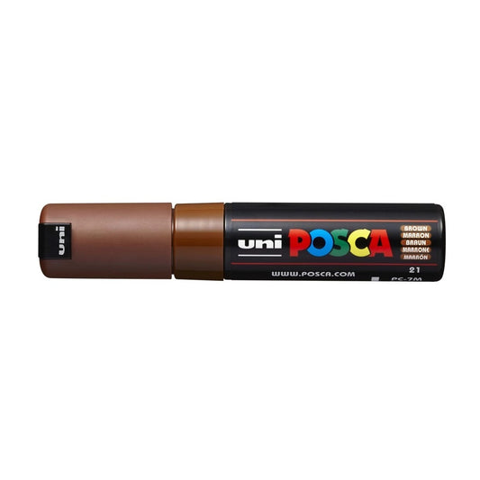 Dekormarker 4,5-5,5mm, Uni-Posca PC-7M barna kép