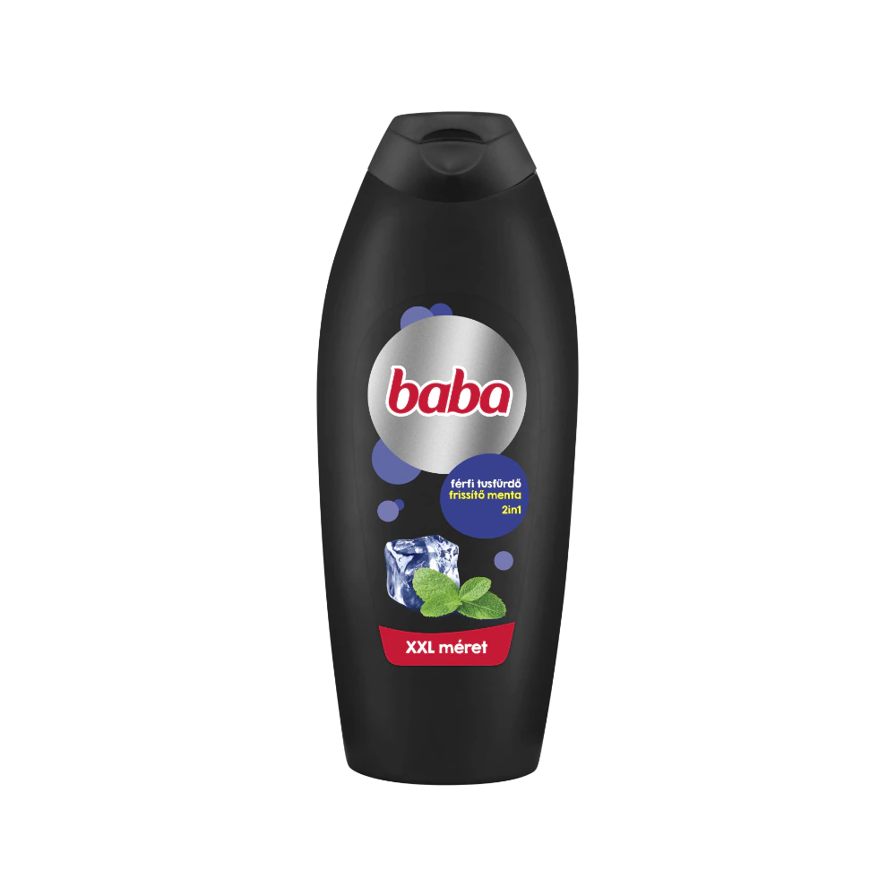 Tusfürdő 750 ml Baba 2 in 1 férfi Menta kép