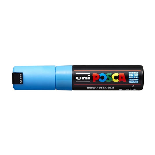 Dekormarker 4,5-5,5mm, Uni-Posca PC-7M világoskék kép